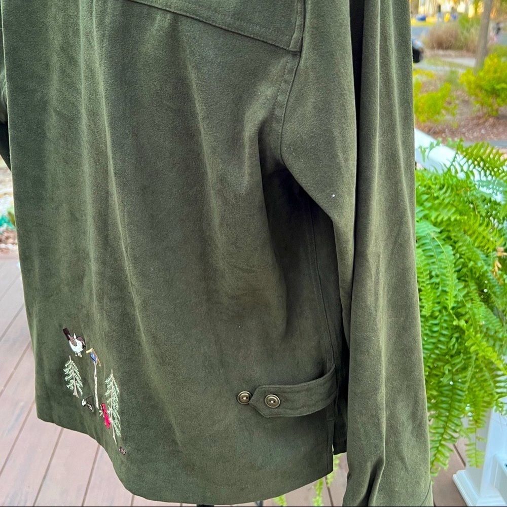 Unique Christopher & Banks Embroidered Jacket - Picture 9 of 14